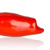 OXBALLS Fido - nyitott péniszköpeny (piros)