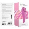 FEELZTOYS Femmegasm - akkus 2in1 csikló vibrátor, csiklóizgató (pink)