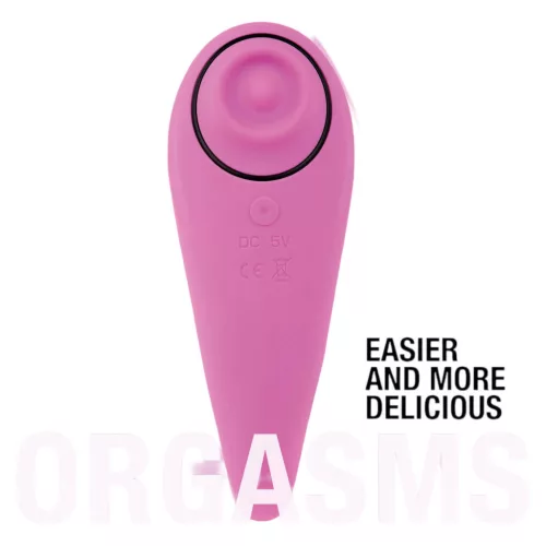 FEELZTOYS Femmegasm - akkus 2in1 csikló vibrátor, csiklóizgató (pink)