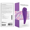 FEELZTOYS Femmegasm - akkus 2in1 csikló vibrátor, csiklóizgató (lila)
