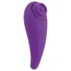 FEELZTOYS Femmegasm - akkus 2in1 csikló vibrátor, csiklóizgató (lila)