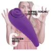 FEELZTOYS Femmegasm - akkus 2in1 csikló vibrátor, csiklóizgató (lila)