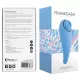 FEELZTOYS Femmegasm - akkus 2in1 csiklóizgató és G-pont vibrátor (kék)