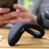 Lovense Diamo – App-vezérelt vibrációs péniszgyűrű, férfiaknak (fekete)