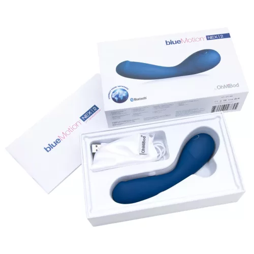 / OhMiBod Bluemotion Nex 2 - app-vezérelt G-pont vibrátor (kék)