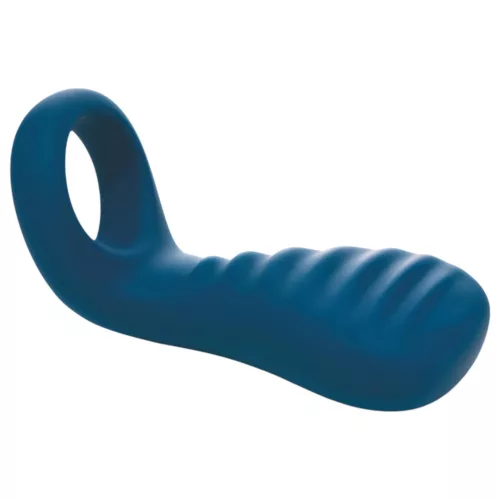 / OhMiBod Bluemotion Nex 3 - okos, vibrációs péniszgyűrű (kék)