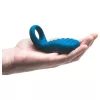 / OhMiBod Bluemotion Nex 3 - okos, vibrációs péniszgyűrű (kék)