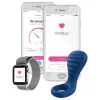 / OhMiBod Bluemotion Nex 3 - okos, vibrációs péniszgyűrű (kék)