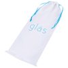 GLAS - szíves üveg dildó (átlátszó)