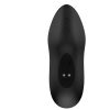 Nexus Revo Air - akkus, rádiós anál vibrátor léghullámos csiklóizgatóval (fekete)
