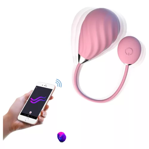 Magic Motion Sundae – App-vezérelt vibrációs tojás (pink)