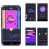 Magic Motion Crystal Duo – App-vezérelt vibrációs gésagolyó (zöld)