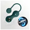 Magic Motion Crystal Duo – App-vezérelt vibrációs gésagolyó (zöld)