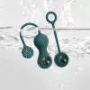 Magic Motion Crystal Duo – App-vezérelt vibrációs gésagolyó (zöld)
