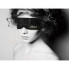 Bijoux Indiscrets "Shhh" feliratos szemkötő - Fekete