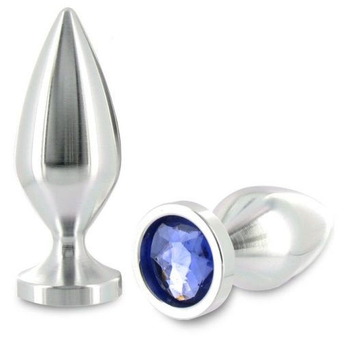 Metalhard blue crystal rozsdamentes acél análkúp - nagy