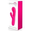 Amoressa Jerry prémium szilikon vibrátor klitoriszkarral - rózsaszín