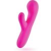 Amoressa Jerry prémium szilikon vibrátor klitoriszkarral - rózsaszín