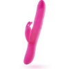 Amoressa Warren Premium szilikon vibrátor klitoriszkarral - rózsaszín