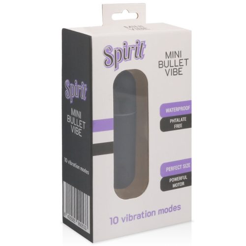 SPIRIT mini vibrátor - fekete
