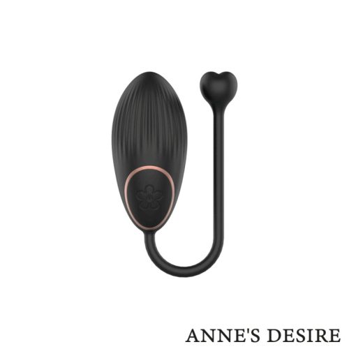 Annes Desire - EGG, WATCHME vezérlős vibrotojás (fekete/arany)