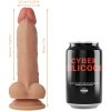 CYBER SILICOCK STRAP-ON JUDE LIQUID SILICONE WITH 3 RINGS FREE