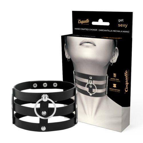 COQUETTE Chic Desire Choker - Vegán bőrből - Fetish