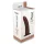 Toyz4lovers Dildó Hajlított, élethű, puha 20,5 cm fekete