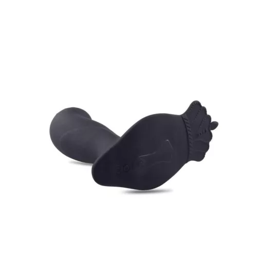 Toyz4Lovers Prosztata stimulátor L-pont masszázs távirányítós 12 cm fekete