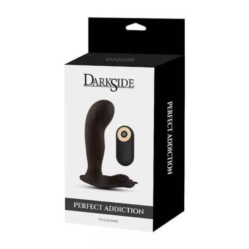 Toyz4Lovers Prosztata stimulátor L-pont masszázs távirányítós 12 cm fekete