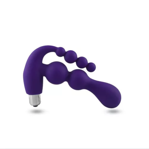 Anal plug Rezgő, vízálló 15,5 cm lila szilikon