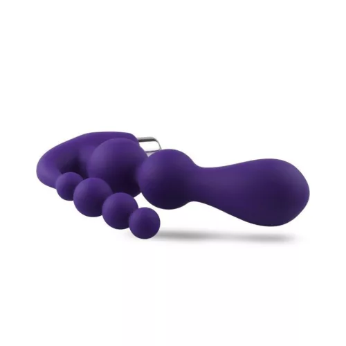 Anal plug Rezgő, vízálló 15,5 cm lila szilikon