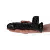 Dildó Realisztikus, tapadókorongos 16 cm fekete