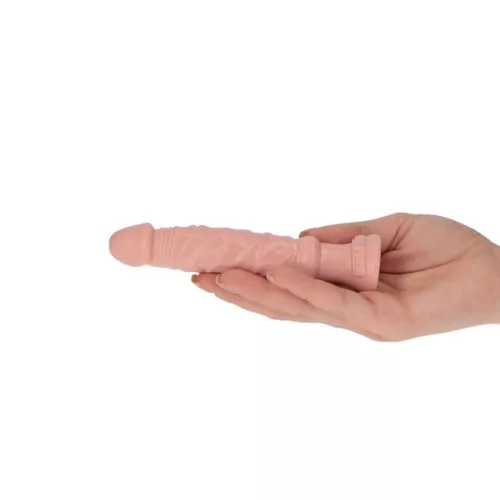 Dildó Pochva stimuláló, tapadókorongos 10,5 cm hús színű vízálló
