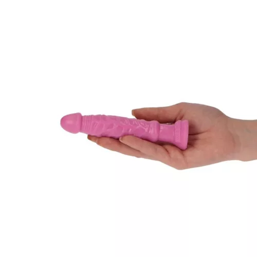 Dildo Pochwó stimuláló, vízálló 10,5 cm rózsaszín