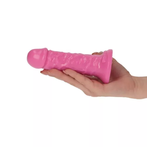 Dildó Valódi Érzésű Tapadókoronggal 12,5 cm Rózsaszín