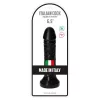 Dildo Realisztikus tapintású, tapadókorongos 16,5 cm fekete vízálló
