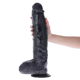   Extreme Dildó Realisztikus, erős tapadókorong 43 cm fekete