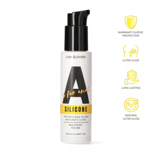 A síkosító anális használatra szilikon alapú 120 ml