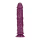 Dildo Realisztikus, Jezsány illat, Erős tapadókorong 20 cm fekete