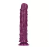 Dildo Realisztikus, Jezsány illat, Erős tapadókorong 20 cm fekete