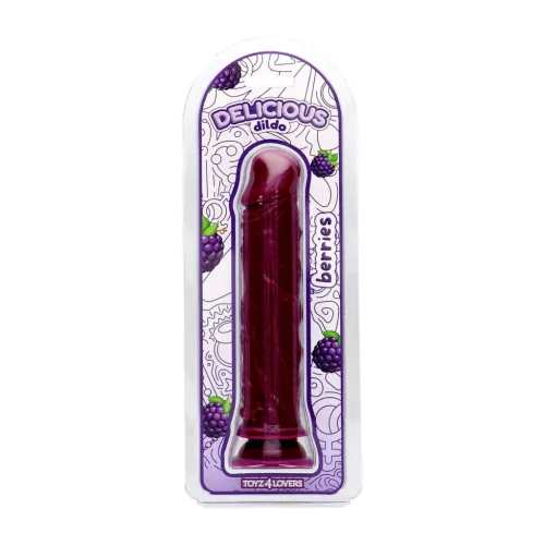 Dildo Realisztikus, Jezsány illat, Erős tapadókorong 20 cm fekete