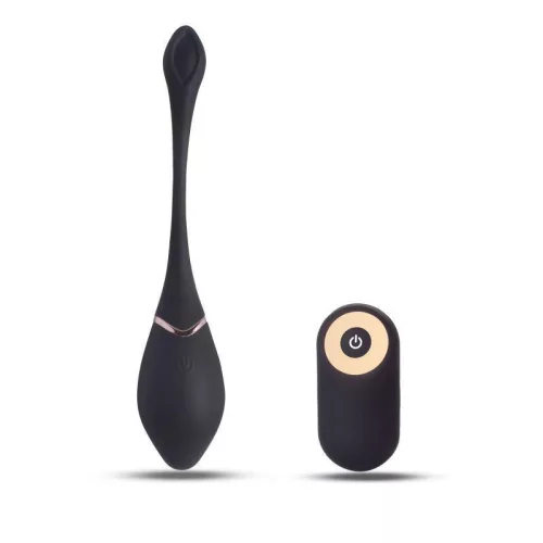 Toyz4Lovers Vibráló tojás Távirányítós, vízálló 17 cm fekete