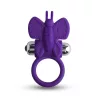 Toyz4Lovers péniszgyűrű rezgő, vízálló 9,5 cm lila G-pont stimuláló