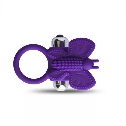 Toyz4Lovers péniszgyűrű rezgő, vízálló 9,5 cm lila G-pont stimuláló