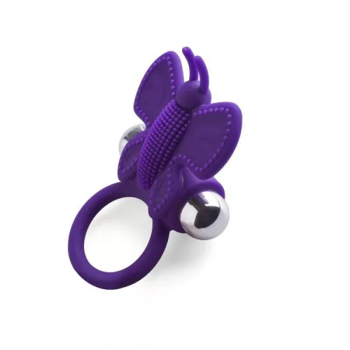 Toyz4Lovers péniszgyűrű rezgő, vízálló 9,5 cm lila G-pont stimuláló