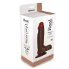 Toyz4lovers Vibrátor Realisztikus tapintású, tapadós talp 21,5 cm fekete
