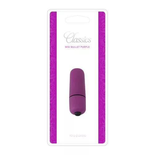 Toyz4Lovers Mini vibrátor vízálló, csendes 5,5 cm lila