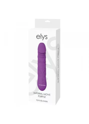 Elys Vibrátor 9 mód, vízálló, USB töltés lila