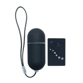  Ovetto vibráló tojás Wi-Fi vezérlés vízálló távirányító 7 cm fekete